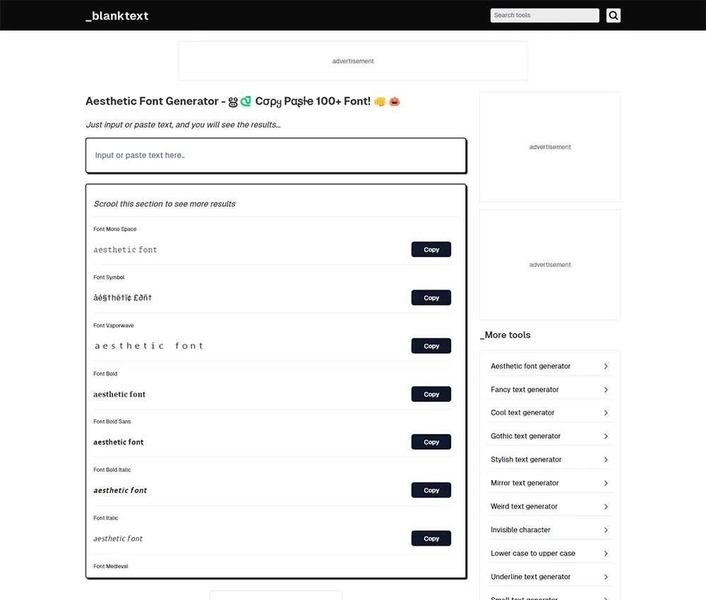 Aesthetic Font Generator аµ рџђќ Cпѓпѓбѓ Pо к жљтѕ 100 Font рџ љрџћѓ